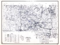 Oneida County, Wisconsin State Atlas 1956 Highway Maps